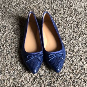 Banana Republic snakeskin flats